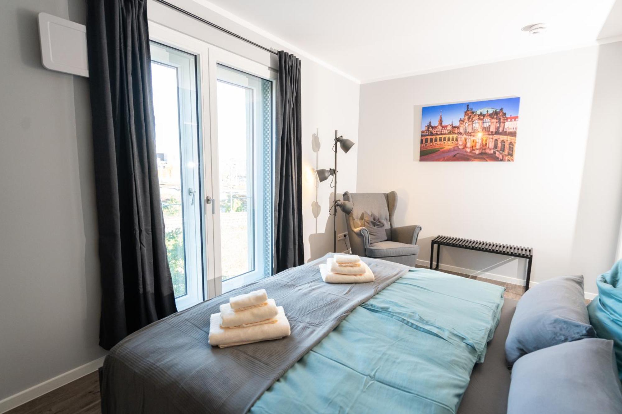 Supreme City Dream Mit Terrasse Und Parkplatz - 110M² 德累斯顿 外观 照片